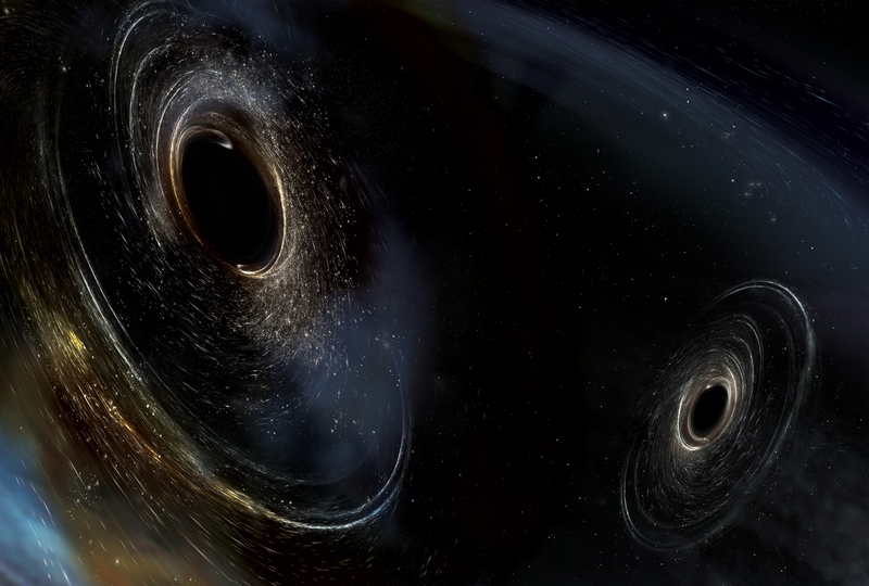 Creează găurile negre o gigantică rețea cosmică